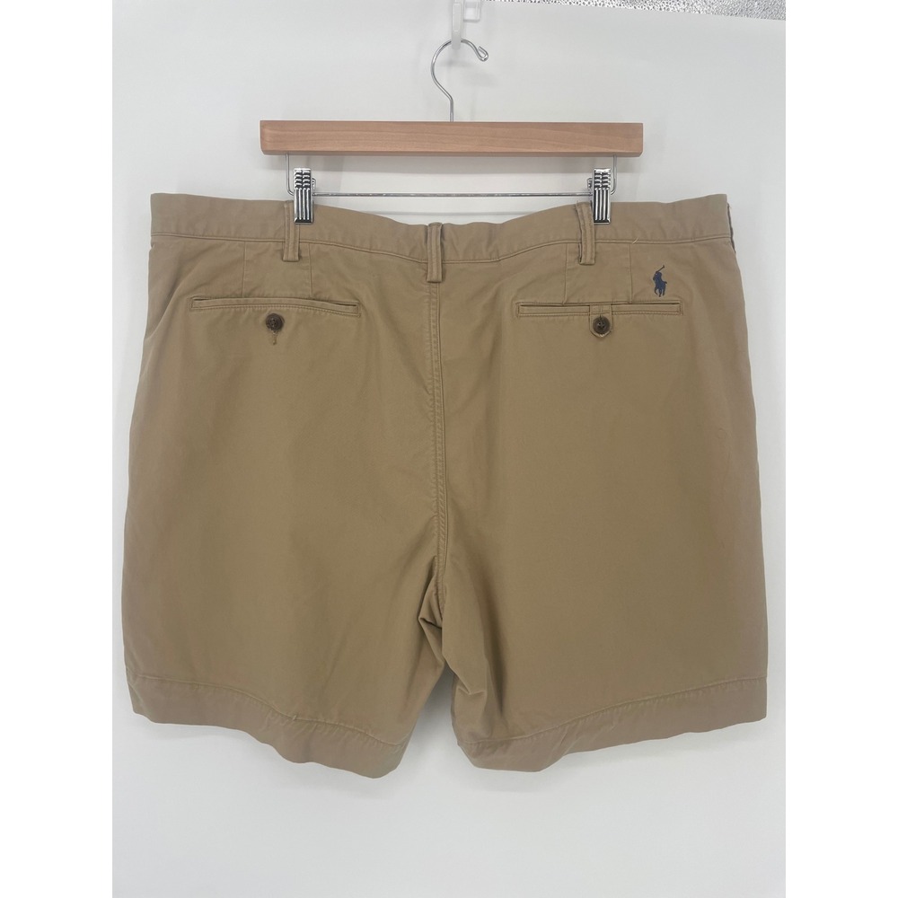 Polo Ralph Lauren Men's Stretch Straight Fit Chino Shorts Khaki Size 42 - Picture 4 of 8